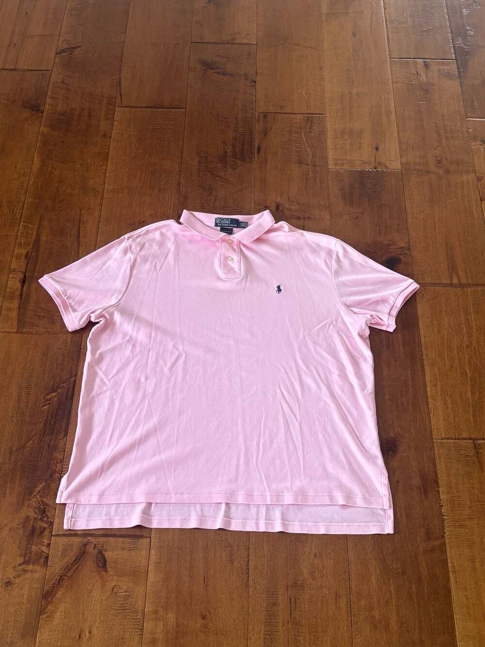 Polo Ralph Lauren Custom Fit Short Sleeve Polo Shirt Pink